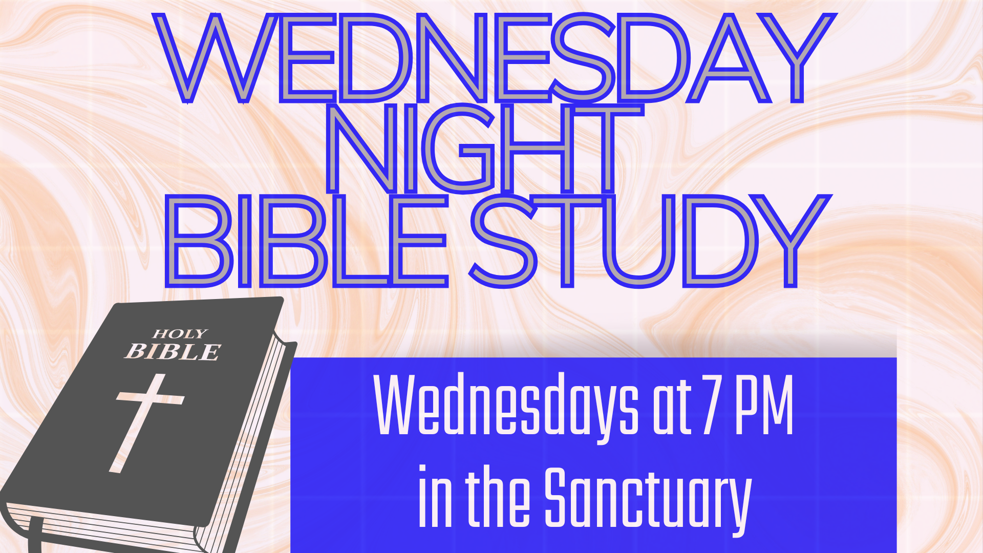 Wednesday Bible Study
