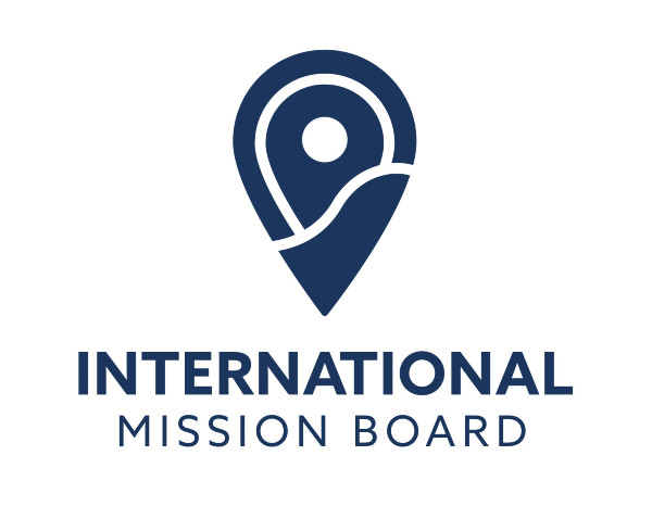 Logo of the International Mission Board featuring a location pin design.